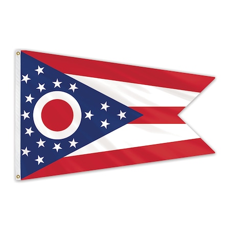 Ohio Outdoor Nylon Flag 5'x8'